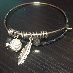Bracelet with sparkly charms